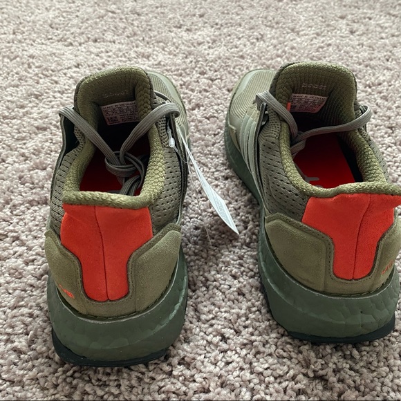 NWT adidas Ultra Boost S&L Raw Khaki Mens Size 4 Womens SZ 5.5 Shoes EF1978 - Picture 2 of 3